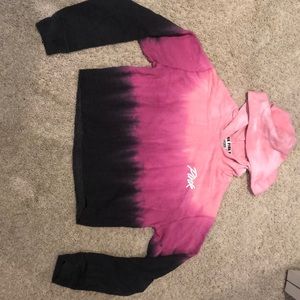 Logo cropped hoodie by PINK